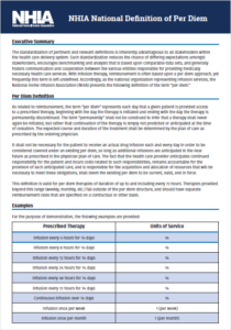 National Definition of Per Diem